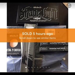 SOLD NEW kat von D makeup bundle